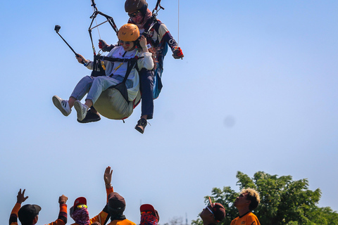 Bali: Nusa Dua Tandem Paragliding with Certified Pilot Tandem Paragliding For Indonesia Nationality/KITAS Holders