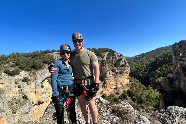 Madrid: Via Ferrata Avontuur met Vervoer