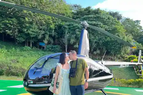 Boracay: Spännande helikoptertur