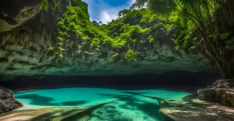 Anda-Candijay Bohol: White beach, cave pools and waterfalls. | GetYourGuide