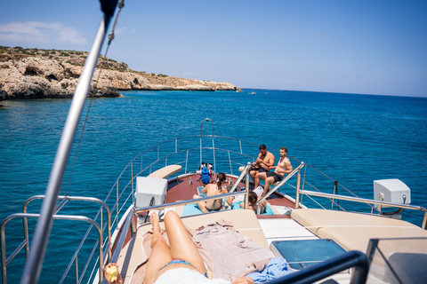 Ayia Napa: Harmony - Morning or Sunset Cruise with Swim Stop