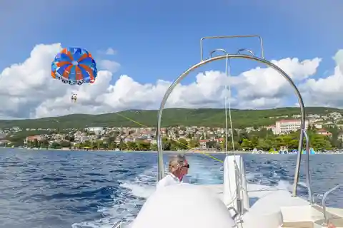 Crikvenica: Parasailing nad Morzem Adriatyckim
