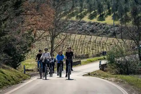 Chianti Classico : excursion en bicyclette électrique avec déjeuner et dégustations