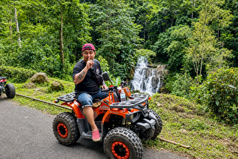 Chiangmai S : Guided ATV Adventure with Waterfalls & Temples