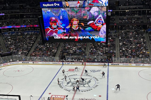 Denver: Colorado Avalanche NHL Game Ticket at Ball Arena Upper Goal