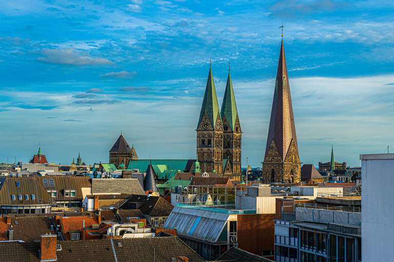 Above the rooftops of Bremen