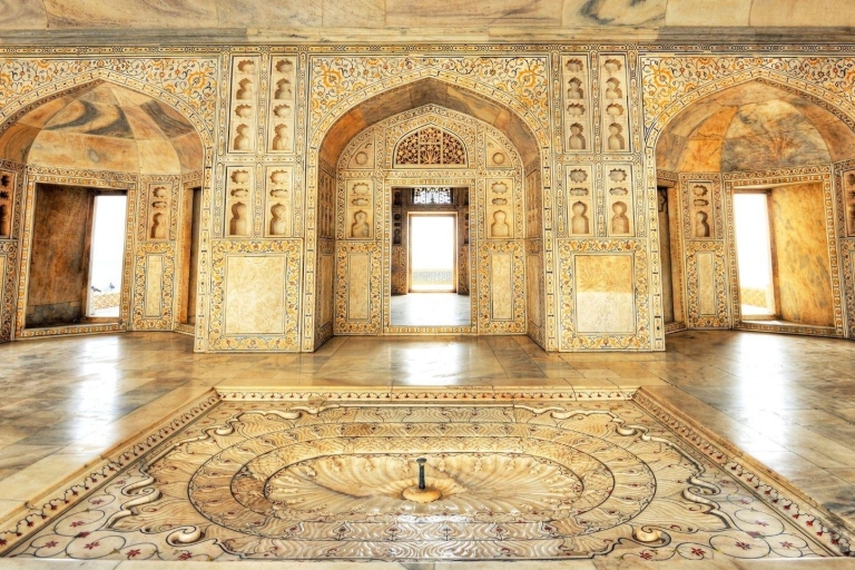 Desde Delhi Taj Mahal y Agra Tour de un día Todo IncluidoExcursión con coche + Guía + Comida + Entrada