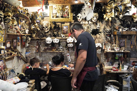Venice: Carnival Mask Workshop & Prison’s Palace Tour