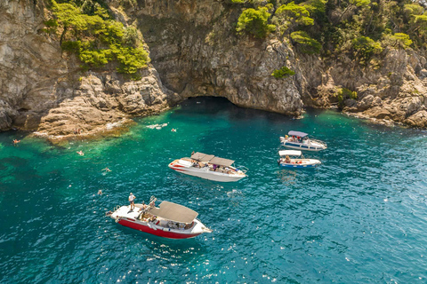 Dubrovnik & Cavtat: Blue Cave and Elaphiti Islands Boat Tour From Srebreno