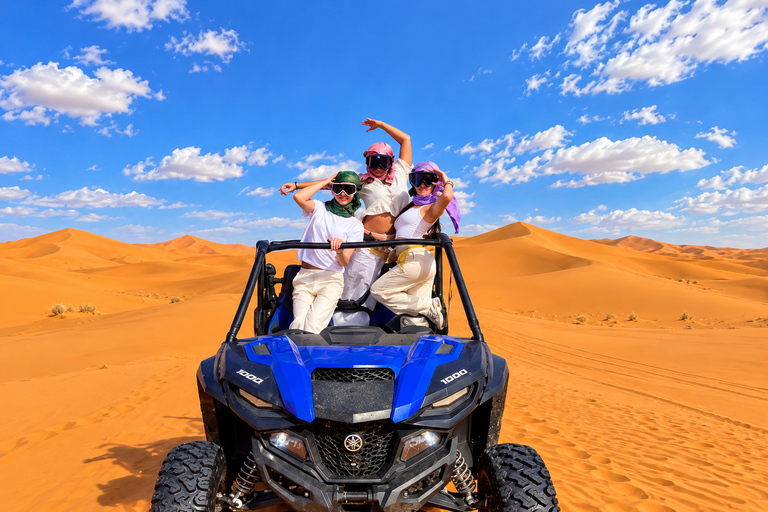 Marrakech: 3-Day Student Sahara Tour With Camp and Quad Adventure Pick: Luxury Camp & Sunset ATV Ride