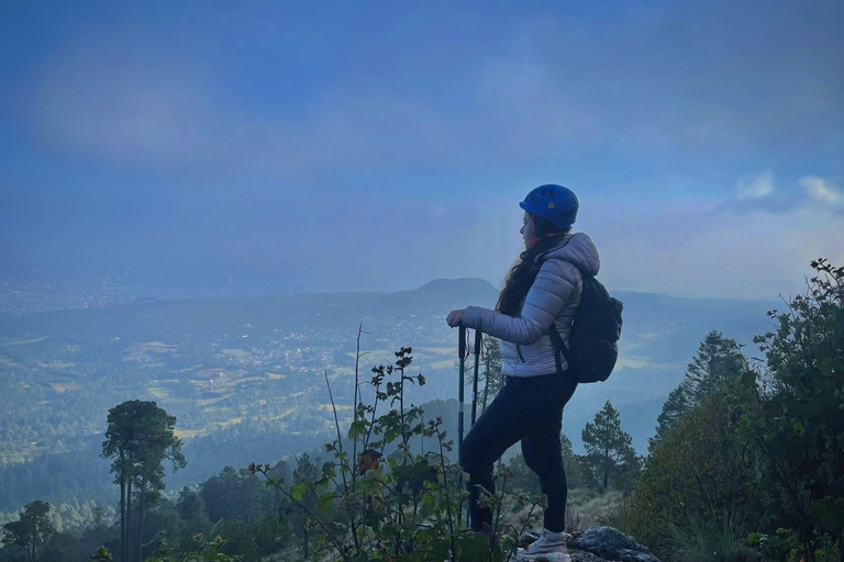 Soluppgång på höjderna: Pico del Águila. I Mexico City.