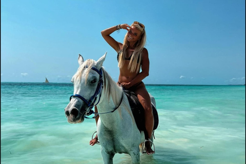 Zanzibar: Horseback Riding on the Beach with Guide