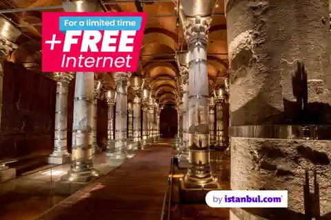 Cisternen i Istanbul: Theodosius cistern - inträdesbiljett och ljudguide