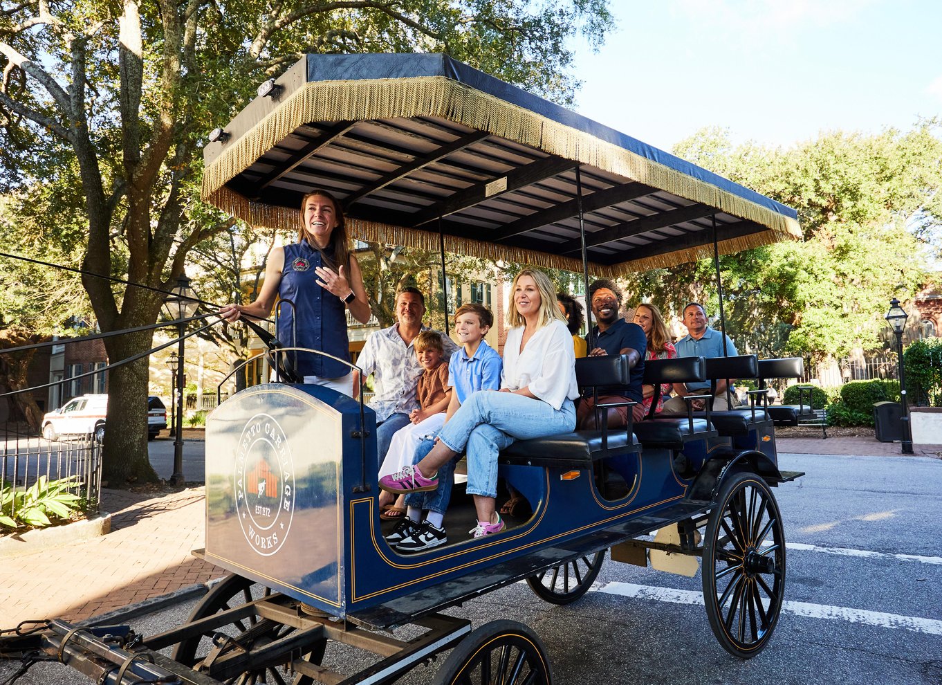 Charleston: Hestevognstur i centrum