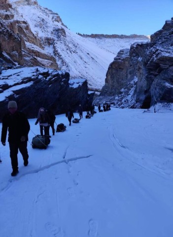 Visit Chadar Frozen River Trek - Leh Ladakh, India in Ladakh