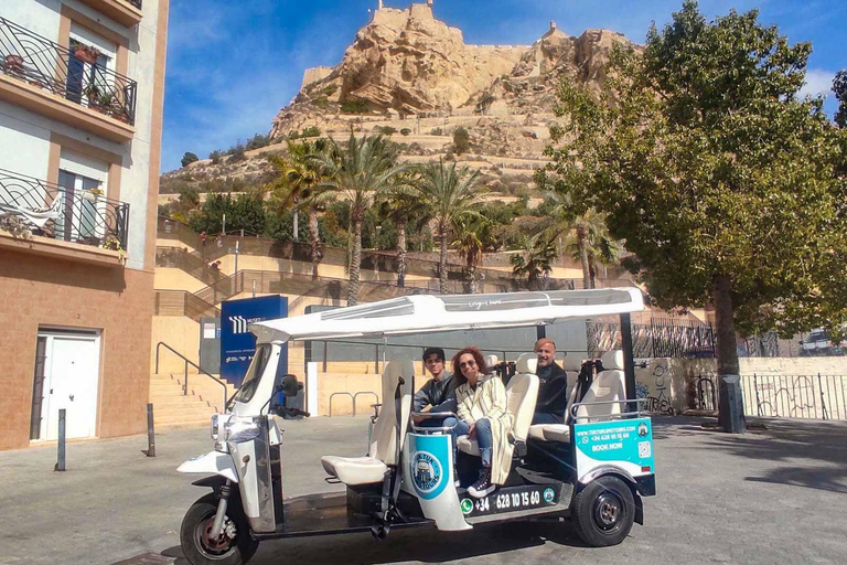 Alicante Tuk Tuk Overview Tour Alicante Tuk Tuk Overview Tour with english guide