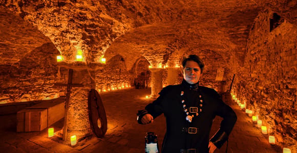 Prague: Ghosts, Legends, Medieval Underground & Dungeon Tour
