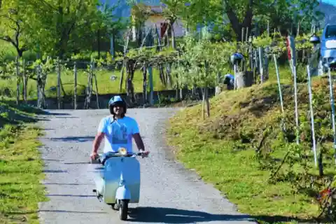 Från Pompeji: Vintage Vespa-tur under Vesuvius