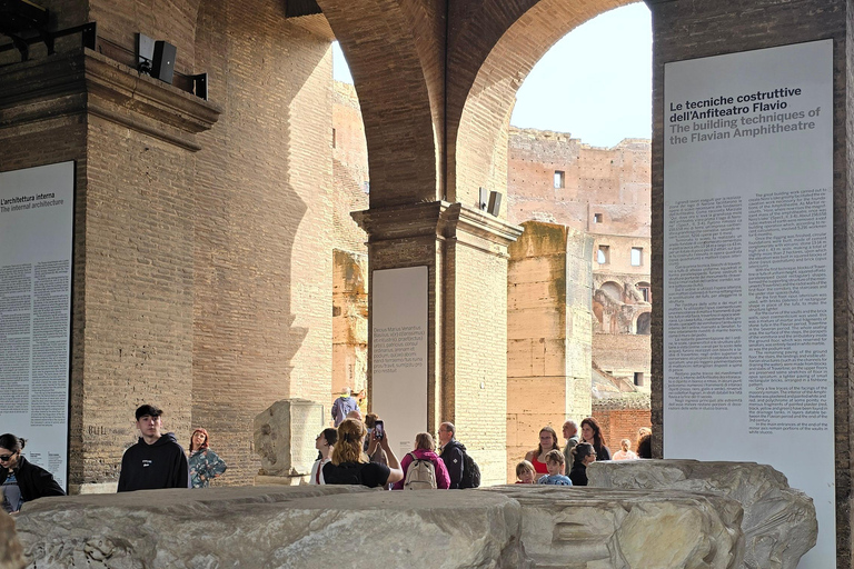 Rome: Gladiator Arena, Roman Forum, & Palatine Guided Tour Rome: Colosseum, Roman Forum, & Palatine Hill Guided Tour