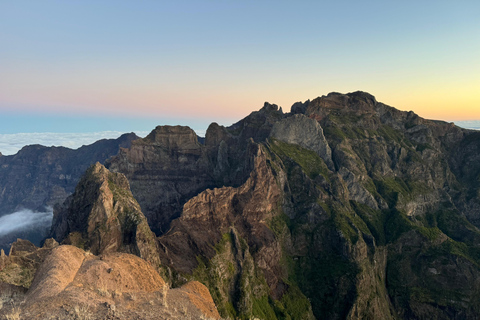 Sunrise Pico do Arieiro & Pico Ruivo Shuttle Hike