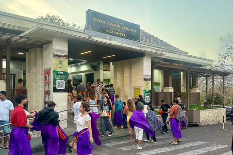 Bali: Uluwatu Temple Walking Tour with Sunset Kecak Show Uluwatu Walking Tour with 6 PM Kecak Fire Dance