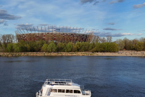 Warsaw: Vistula River Cruise with Audioguide
