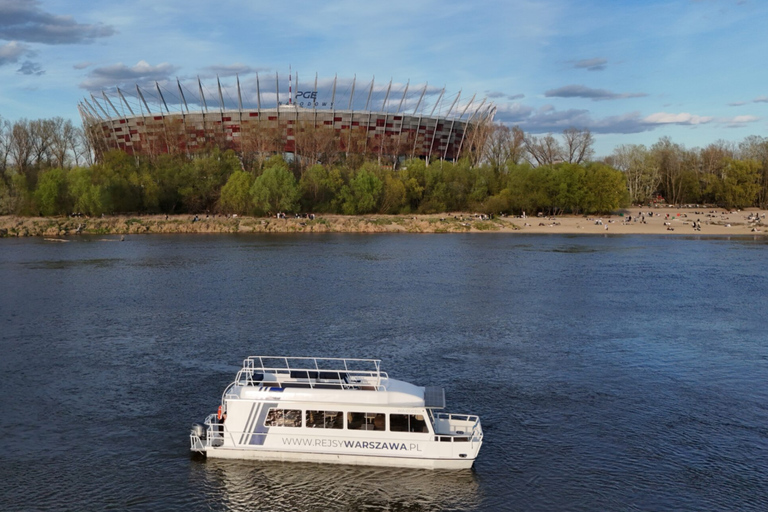 Warsaw: Vistula River Cruise with Audioguide