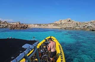 Bonifacio: Geführte Tour zu den Lavezzi-Inseln und Höhlen