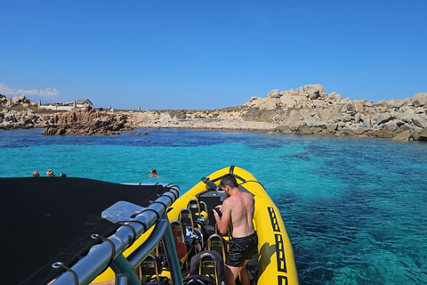 Bonifacio: Tour guidato delle isole e delle grotte di Lavezzi