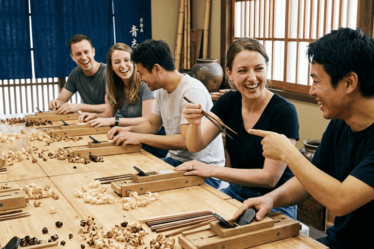 Kyoto: Chopstick-Making Workshop with Optional Engraving