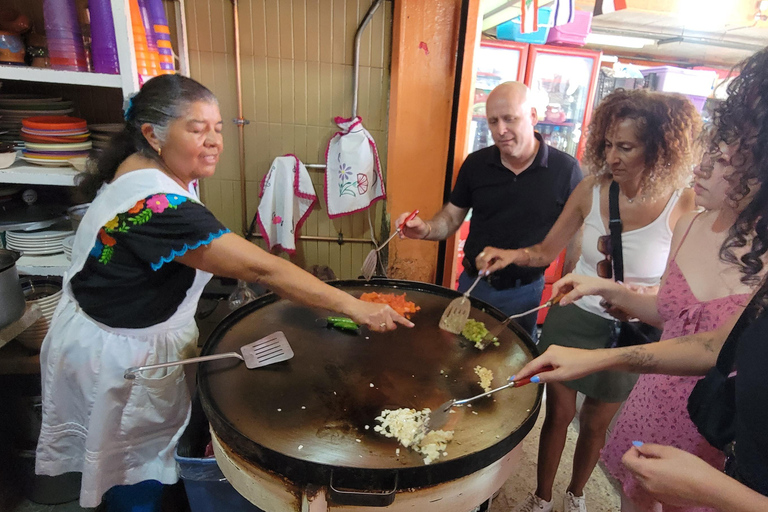 Mexico : Visite du marché végétalien et végétarien avec cours de cuisine