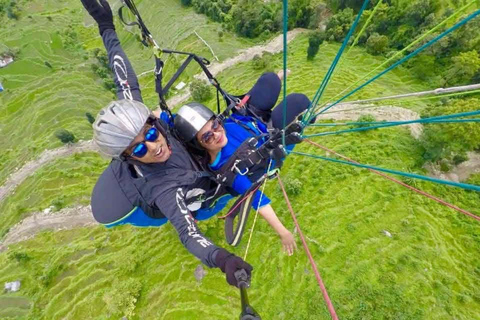 Sarangkot: Paragliding with Insurance, Photo, Video & Pickup