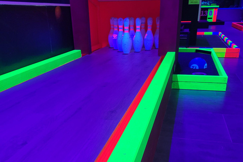 Prague: Punk Minigolf Glow-in-the-Dark Entry Ticket Punk Minigolf Glow-in-the-Dark Entry Ticket Monday-Thursday