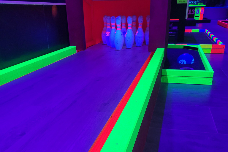 Prague: Punk Minigolf Glow-in-the-Dark Entry Ticket Punk Minigolf Glow-in-the-Dark Entry Ticket Monday-Thursday