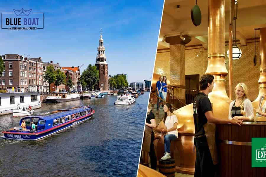 Amsterdam: Grachtenrundfahrt und Heineken Experience Ticket. Foto: GetYourGuide