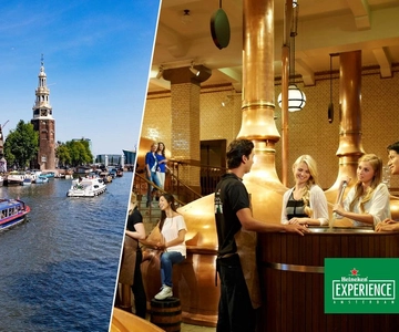 Amsterdam: City Canal Cruise and Heineken Experience Ticket