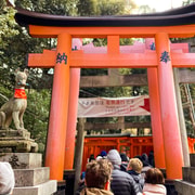 Kyoto: Fushimi Inari Night Walking Tour with Guide