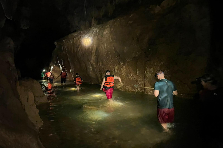 Vang Vieng: Water Cave Tubing & Nam Song River Kayaking Tour
