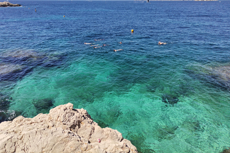 Marseille : Aventure de plongée en apnée à Endoume avec collations et boissonsMarseille : Aventure de snorkeling à Endoume avec snacks et boissons