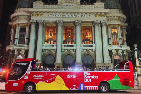 Skyline Night Tour Rio de Janeiro - Panoramic City Tour Rio Samba Bus