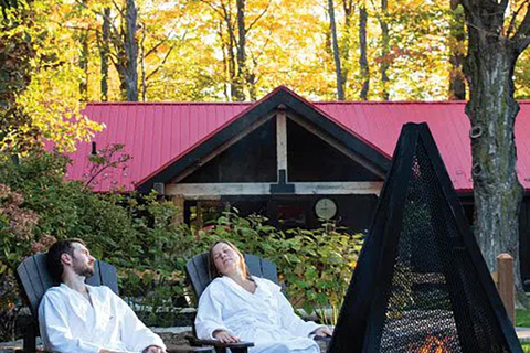 Excursion d&#039;une journée dans les montagnes bleues et les thermes en camping-car