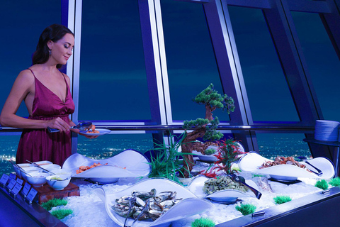 Colombo: Lotus Tower 360° Revolving Buffet & Tuk-Tuk Safari Meet at Lotus Tower Entrance: Restaurant Lunch/Dinner Buffet