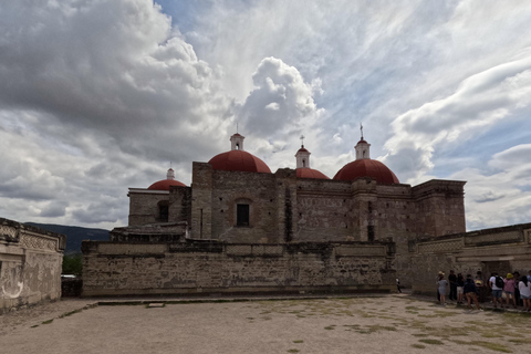 Mitla: Fahrradtour zur archäologischen Zone und zu Höhlen mit Felskunst