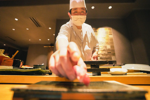 Hochwertiges Sushi &amp; Tempura-Essen in Ginza