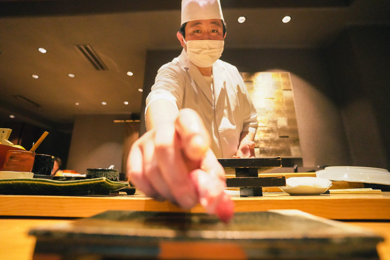 Hochwertiges Sushi &amp; Tempura-Essen in Ginza