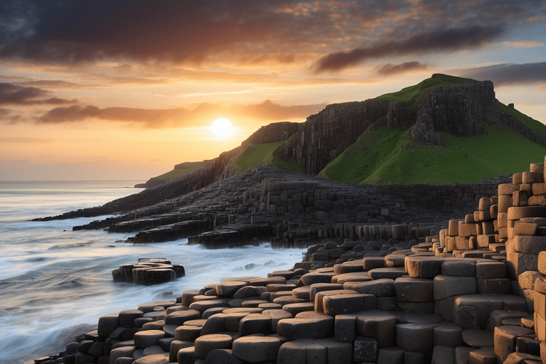 Belfast: Destaques da cidade e Giant&#039;s Causeway Tour com ingresso