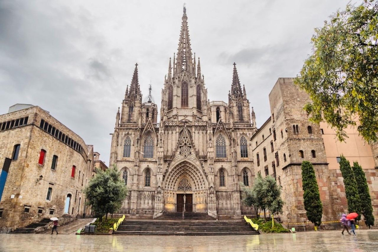 Barcelone : visite à pied de la Sagrada Família et du quartier gothiqueEnglish Guide