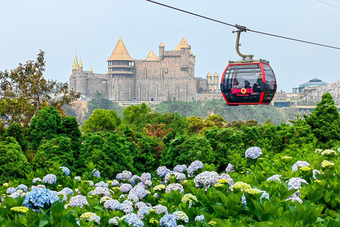 Ba Na hills - Golden Bridge fullday tour with guide Shared large group bus