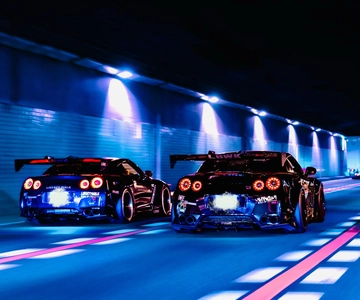 Drift em Tóquio: Encontro do GT-R Car Club R35 Liberty Walk Daikoku