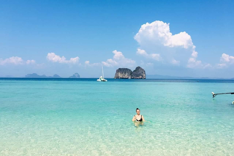 Ko Lanta: Excursión a la Cueva Esmeralda y las 4 Islas en barco de cola larga